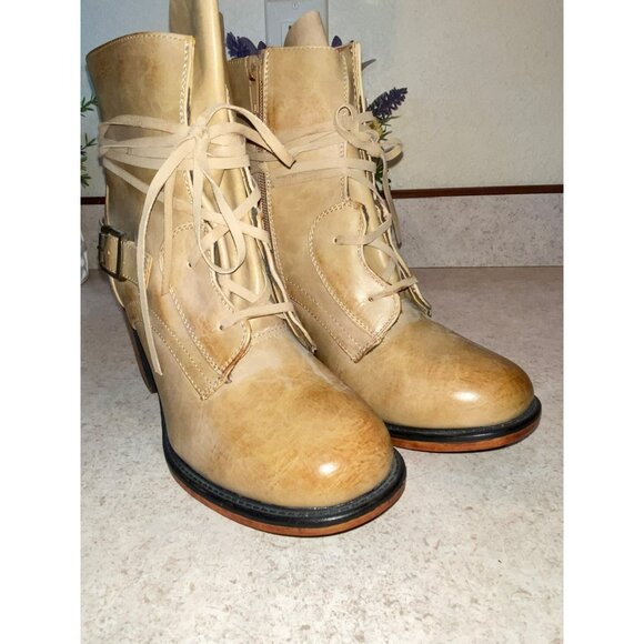 New Bianca Ankle Boot from VINTAGE 93 Tan Size 7.5 - Picture 9 of 11